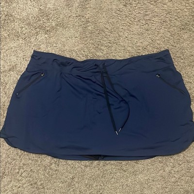TEK GEAR On The Go Gear Navy Blue Athletic Skort ladies 4XL