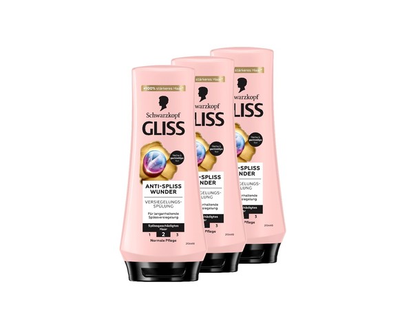 Gliss SpüLung Anti-Spliss Wunder 200Ml, 3X 200Ml-image