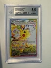 2024 POKEMON SURGING SPARKS SPECIAL ILLUSTRATION RARE PIKACHU #238 PSA 8 BGS 8.5