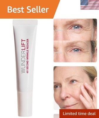 Instant 60-Second Eye Treatment - Anti-Wrinkle Serum with Collagen & Aloe Vera