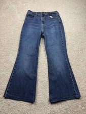 Levi's Premium Jeans 70's Women 29x27 Blue Dark Wash High Rise Flare Leg