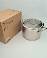 ProCook 20cm Stock Pot & Lid Professtional Stainless Steel