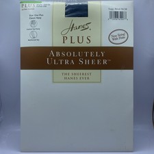 Hanes Absolutely Ultra Sheer One Plus Classic Navy Control Top Pantyhose 00P30