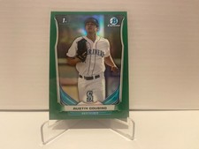2014 Bowman Chrome Green Refractor Austin Cousino RC *55/150*