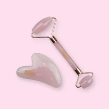 ByHer Gua Sha Kit Beauty Rose Quartz facial spa set