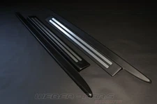 8H0853491 8H0853492 door entry sills set aluminum strips L + R OEM Audi A4 8H convertible