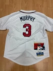 DALE MURPHY Autograph White MLB Baseball Jersey Atlanta Braves Radtke COA #1172