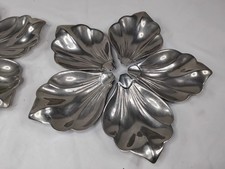 1 Vintage Silver Plated Flower Petal Dish.