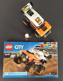Lego City Stunt Truck #60146 Retired Complete No Box