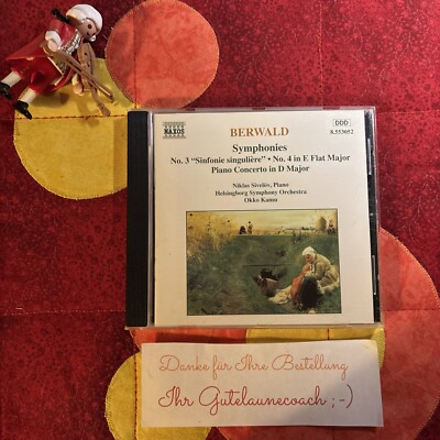 BERWALD Symphonies No. 3 ''Sinfonie singulière''   No. 4 in E Flat Major