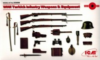 Icm 35699 - Wwi Turkich Infantry Weapon And Equipment - 1:35