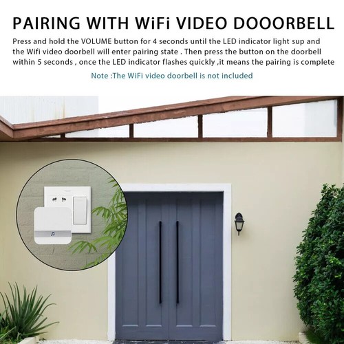 Smart Wireless WiFi Video Doorbell Phone Camera Door Bell Ring Intercom Security - Picture 15 of 24