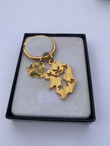 WARNER BROS Looney Tunes Wile E. Coyote 1996 Keychain (A LASTING IMPRESSION)