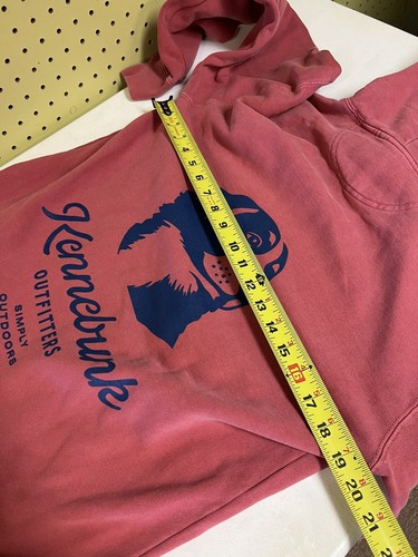 New Kennebunk Outfitters Comfort Colors Nantucket Red Hoodie Sweatshirt Small S - Picture 9 of 11