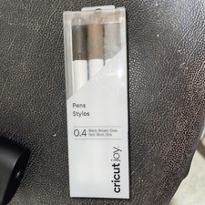 Cricut Joy Fine Point Pens 0.4 mm 3 Black Brown Gray