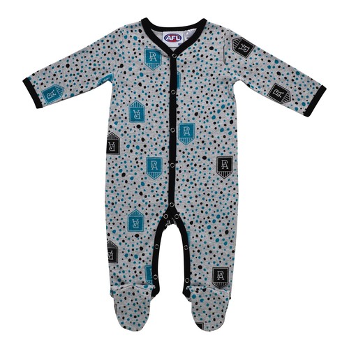 Team Official AFL Baby Infants New Born Coverall Romper Jumpsuit TW - Picture 10 of 15