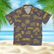 San diego baseball padre hawaiian shirt, city connect,