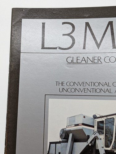 Original Allis-Chalmers L3 M3 F3 Gleaner Combine Brochure - Picture 6 of 14
