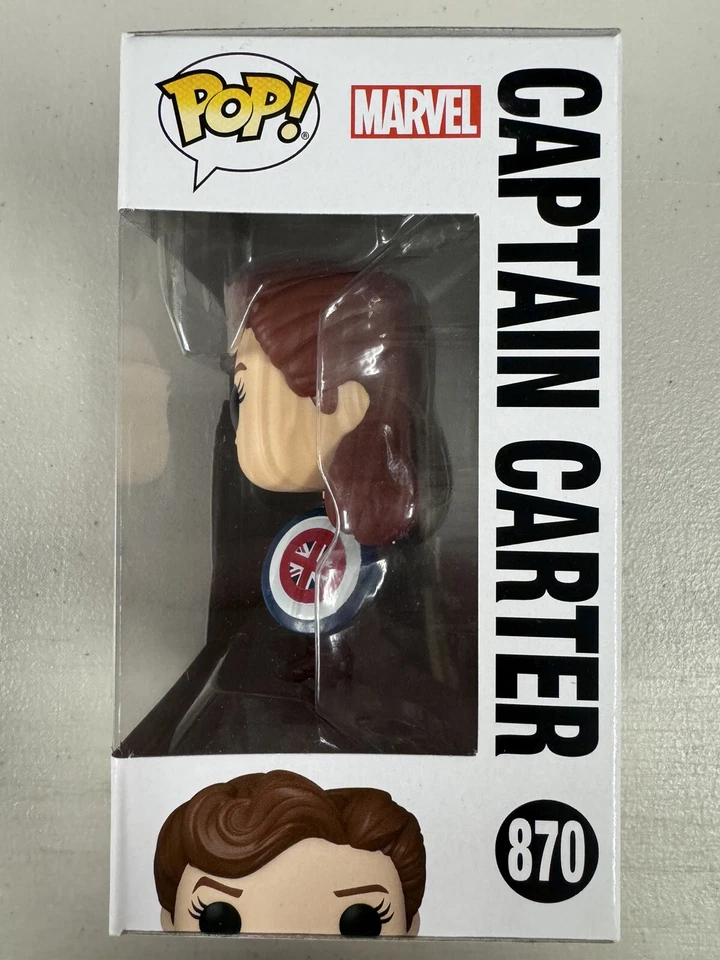 Captain Carter 870 ~ Marvel: ¿Y si…? ~ Vinilo Funko Pop Foto 2 de 4