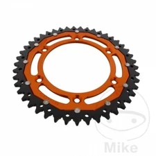 DUAL CROWN 45 TEETH 520 ORANGE ZF FOR KTM 690 DUKE R 2010-2012