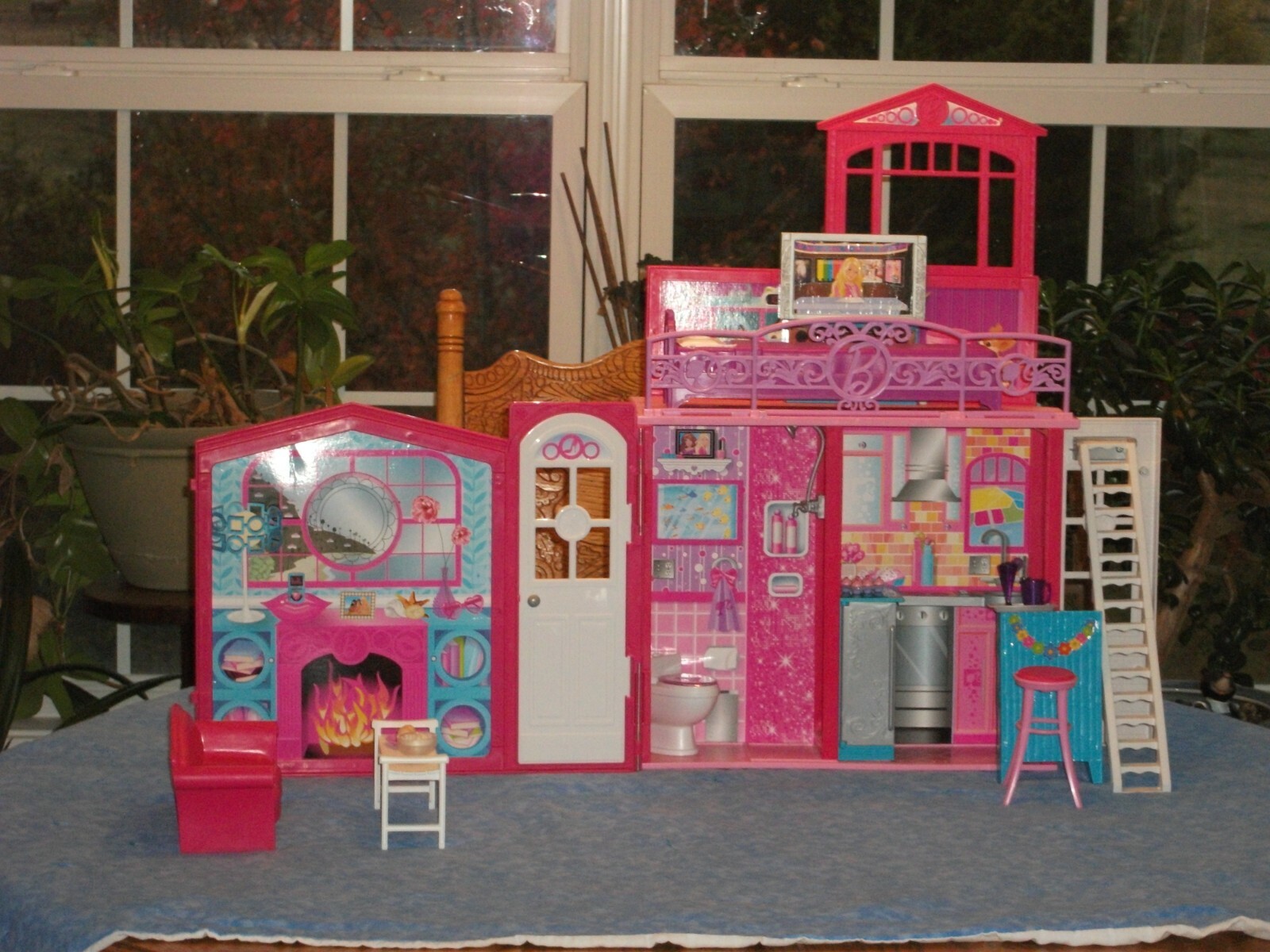 barbie glam house set