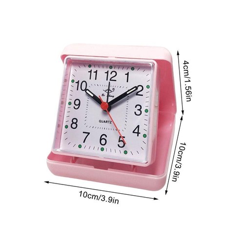 Reloj Despertador Portátil Sin Tick Reposo Silencioso Pequeño Cabecera D3P7 Relojes D4P1 - Imagen 6 de 16