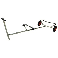 BRIS Stainless Steel Boat Launching Trailer Hand Dolly with 16  Wheels
