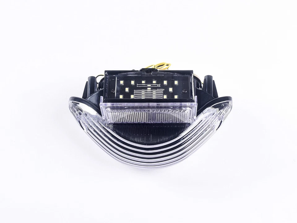Luz trasera LED secuencial señales de giro claras para Suzuki 1998-2006 Katana 600 Foto 4 de 4