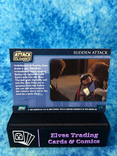 Star Wars: Attack of the Clones UK SINGLE Non-Sport Trading Card by Topps 2002 - Picture 36 of 176