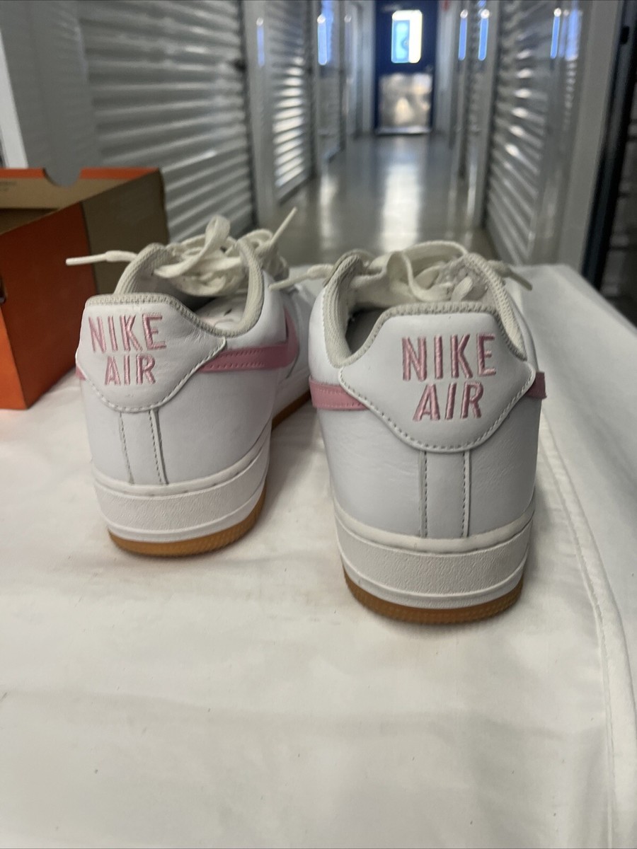 Nike Air‎ Force 1 Low Retro Valentines Day White Pink Mens DM0576 101 - SIZE 8.5 Nike Air Force 1 Low Retro Shoes Valentines Day White Pink  main image 4