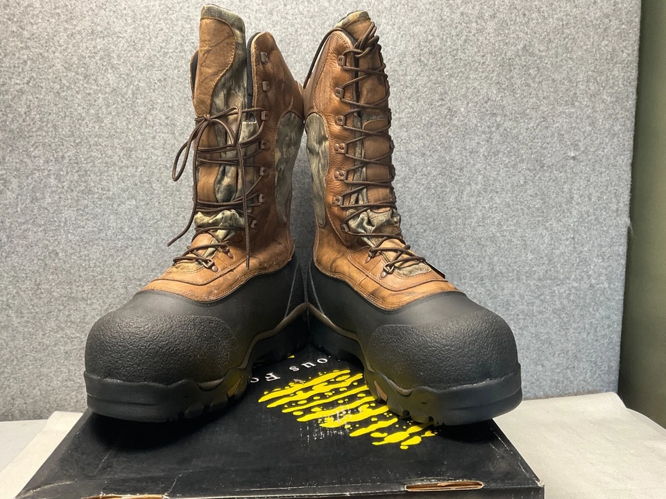 NOS-LACROSSE 600007 - 14” EXTREME PFT 1000GM -150 MOSSY OAK BREAK-UP BOOTS - Image 3 of 4
