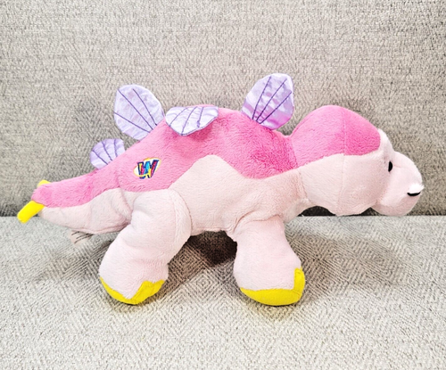 Ganz Webkinz Dinosaurier Bubblegumasaurus rosa Plüschtier Kuscheltier HM647 kein Code - Bild 6 von 8
