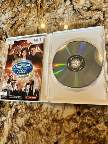 Karaoke Revolution Presents: American Idol Encore 2 (Nintendo Wii, 2009) CIB - Picture 4 of 4