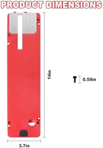 STZ6307 Zero Clearance Insert Plate And STA6307 Dado Insert Plate For SKIL 10 In