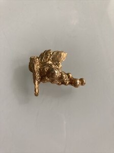 Authentic 24k Gold Plated Oro Grape Emblem Made In Italy