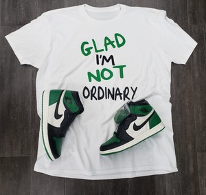 PERFECT-Shirt-to-match-Nike-Air-Jordan-1-Retro-High-OG-Pine-Green-SZ-L