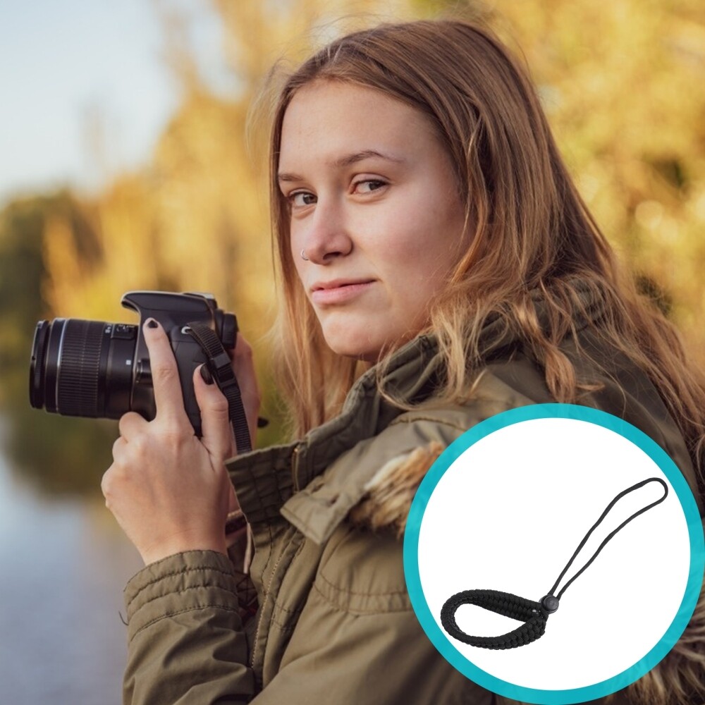 Camera Lanyard Musical Instrument Stickers Simple Lollipop Holder