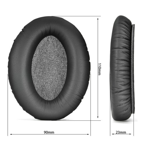 1 Pair Ear Pads Cushion w/Adhesive for For Sennheiser HD 300 PRO Headphones - Picture 3 of 6