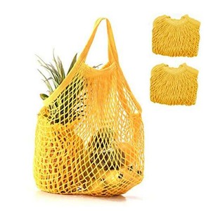 Download Coofig 2 PCS Eco-Friendly Cotton Net Shopping Bag Reusable ...