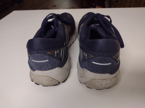 Brooks Adrenaline GTS 19 Men's Running Shoes Navy/Gold 1102941D439 Size 11.5 - Picture 4 of 8