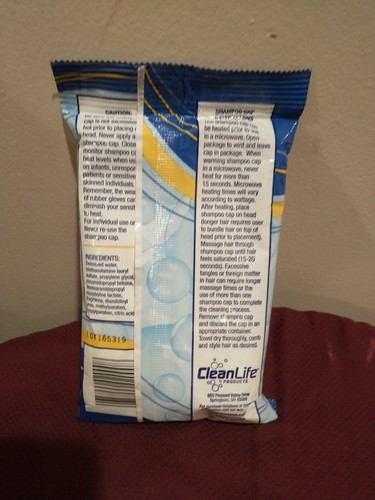 NEW CleanLife No Rinse Shampoo & Condition Cap Ready to Use Latex & Alcohol Free - Picture 2 of 4