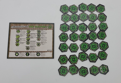 NEUROSHIMA HEX! TACTICAL BOARD GAME - Complete 2007 Gra Roku Game Michal Oracz - Picture 9 of 12