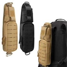 Utility Tactical Strap Shoulder Molle Pouch Multi-purpose Bag Phone Flashlight