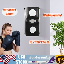 Wall Mount Punching Bag Boxing Training Equipment For Hooks Uppercuts Home Gym