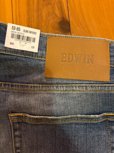 BNWT Edwin ED-85 Slim Tapered Mens Pant W32 / L32 - Picture 12 of 13