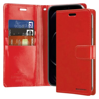 GOOSPERY Blue Moon Diary Flip Cover for iPhone 17 16 15 14 Pro Max Air mini Case