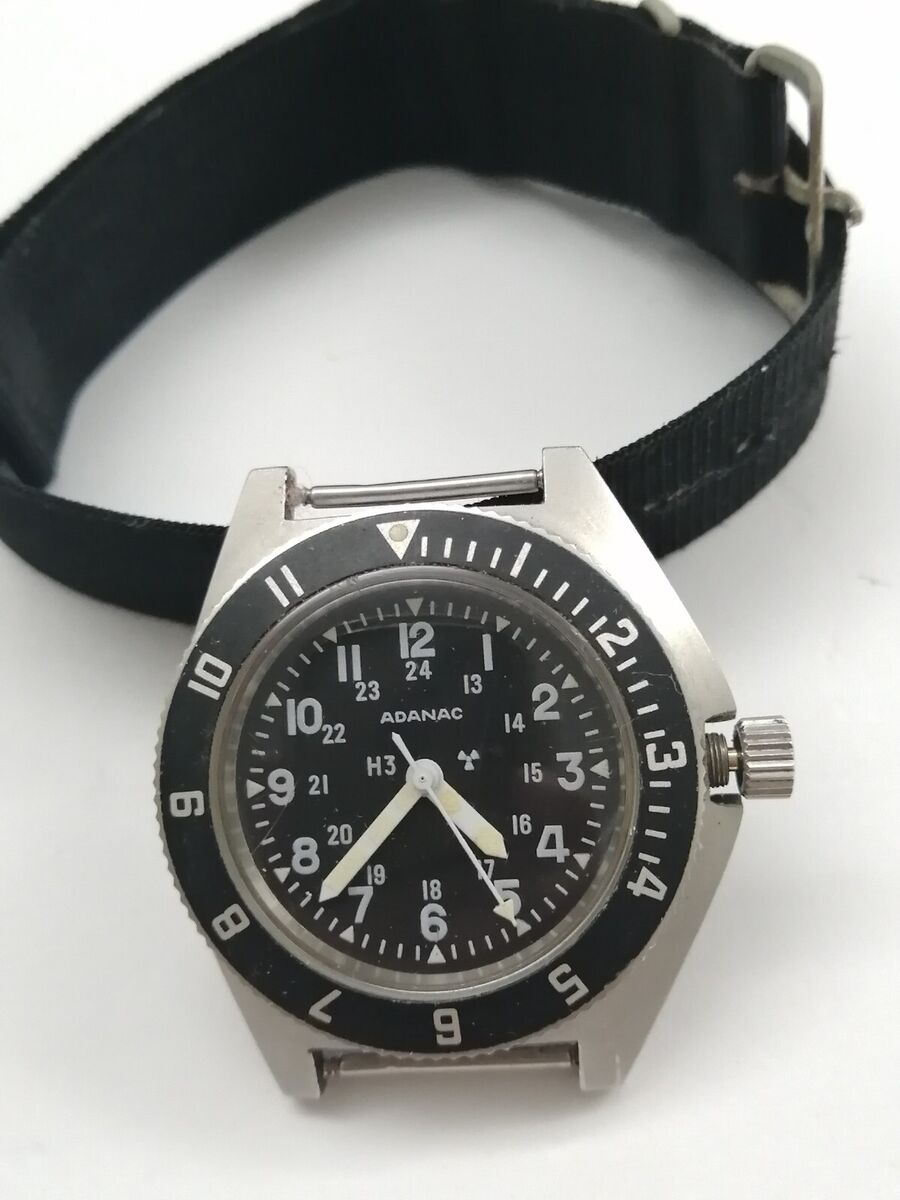 Gallet & Co. ADANAC Military Wrist Watch in 1988 | eBay Gallet & Co. ADANAC Military Wrist Watch in 1988 | eBay