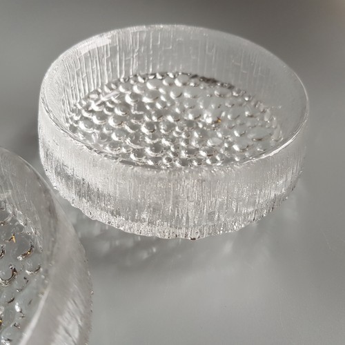 Tapio Aktivkala iittala cuencos de hielo de vidrio Ultima Thule 11 cm Finlandia diseño vintage - Imagen 6 de 16