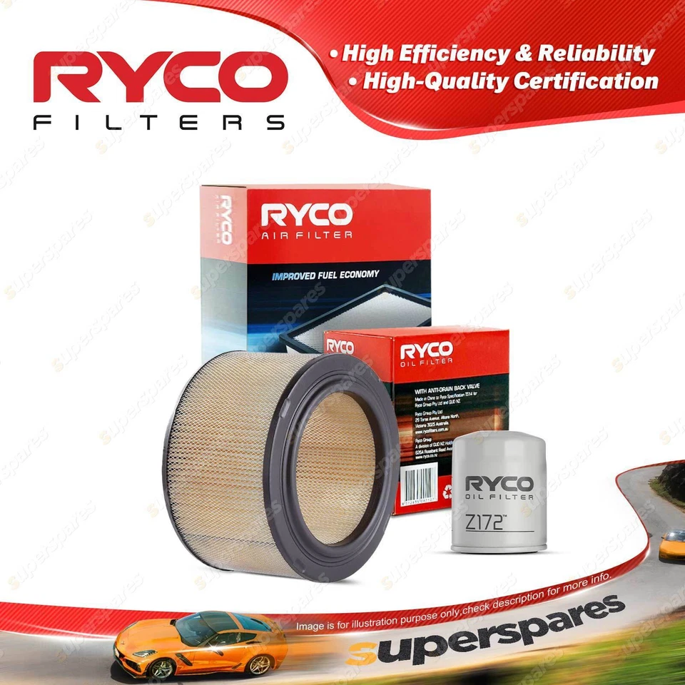 Ryco Oil Air Filter for Holden Drover QB 4cyl 1.3L Petrol 03/1985-1987 - image 2 of 2