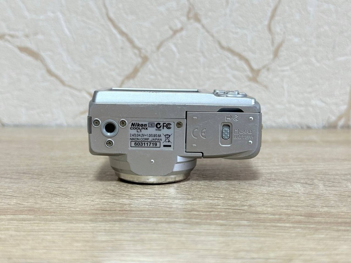 極美品　動作確認済 Nikon COOLPIX L1 デジカメ すぐ使える】 極美品 Nikon COOLPIX L1 デジカメ☆付属品完備☆